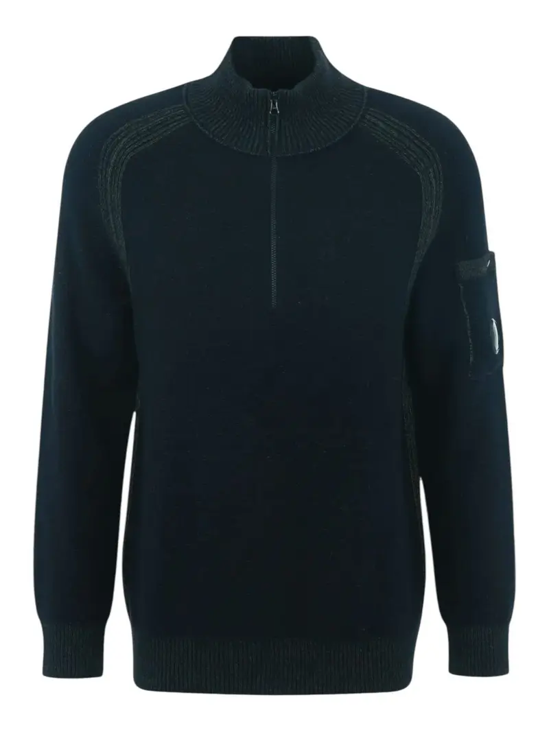 C.P. COMPANY Maglione Uomo 19CMKN309A006170A 815 815 - AEGEAN BLUE