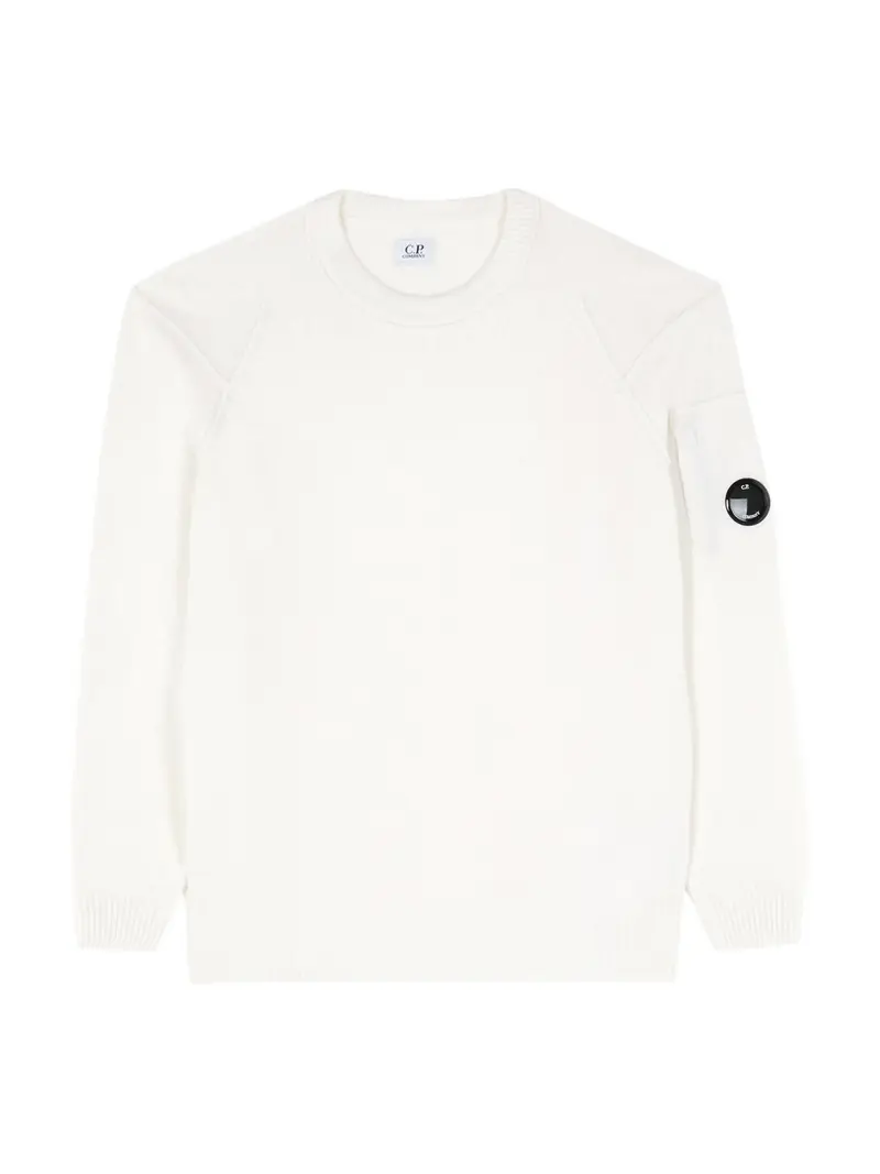 C.P. COMPANY Maglione Uomo RFCMKN707A110149A 103 103 - GAUZE WHITE