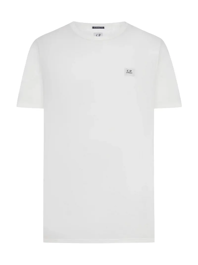 C.P. COMPANY T-shirt Uomo 20CMTS113A006374G 103 103 - GAUZE WHITE