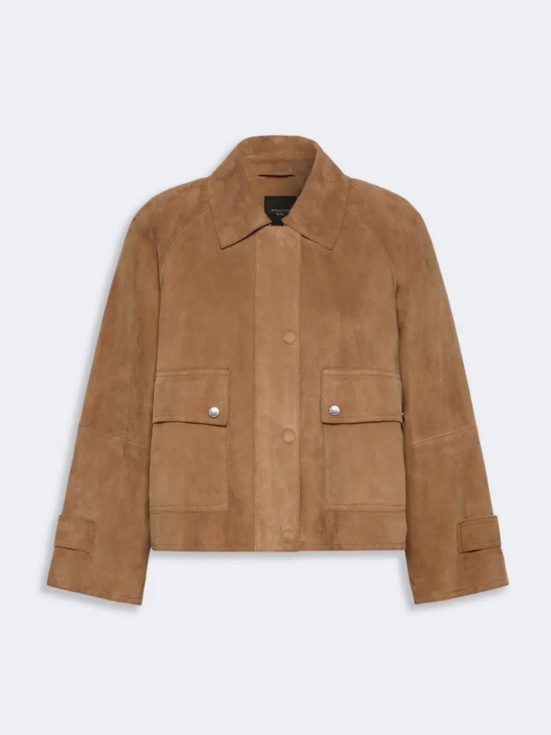 caban  cropped suede