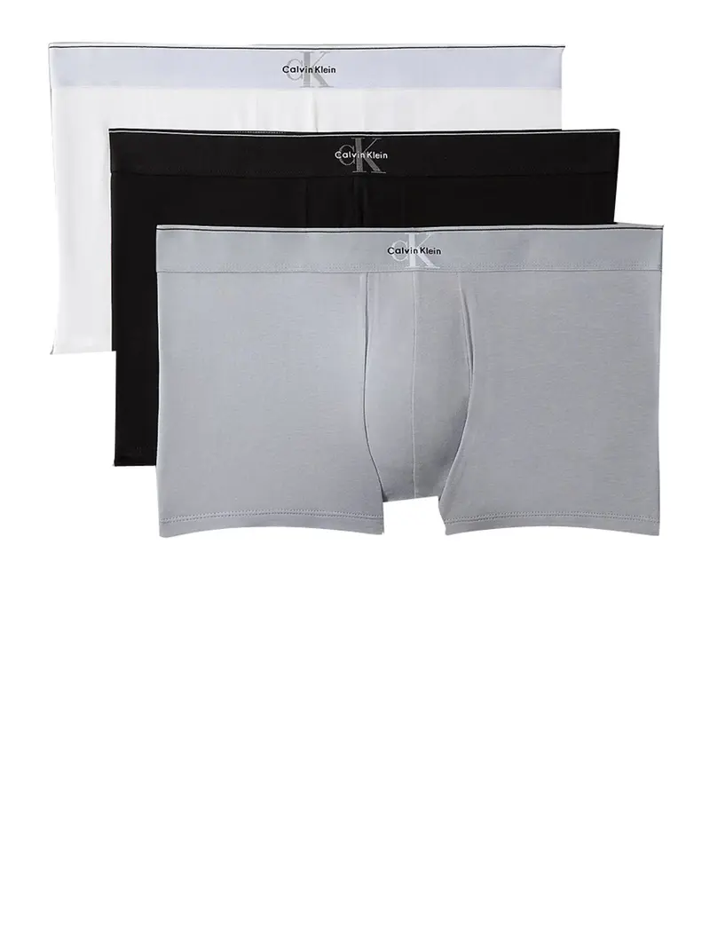 Calvin Klein Boxer Corti Graphic Monogram Cotton Stretch - Multicolore