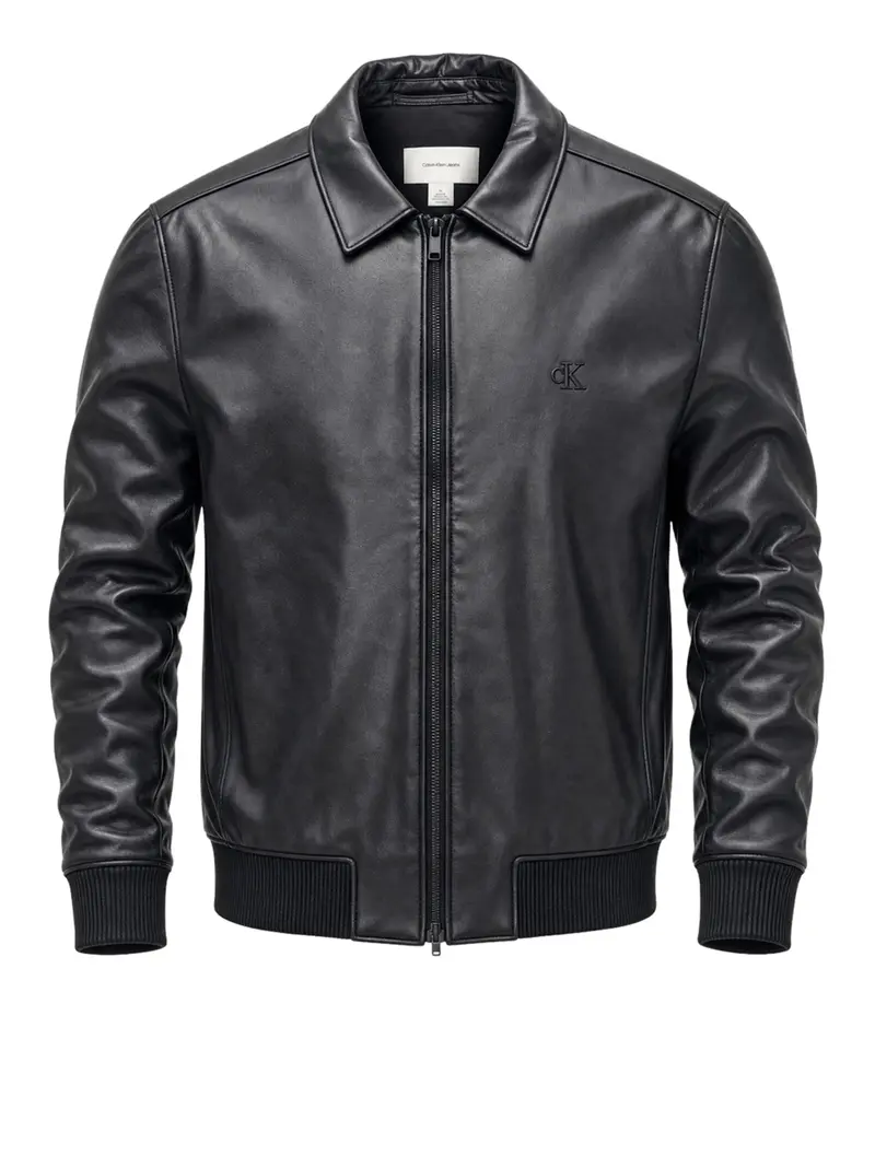 Calvin Klein Giubbotto Monogramma Nero