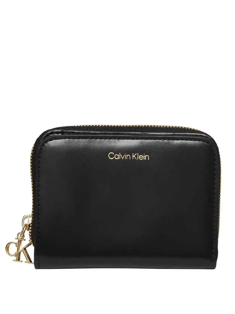Calvin Klein Portafogli Medium Flap - Nero