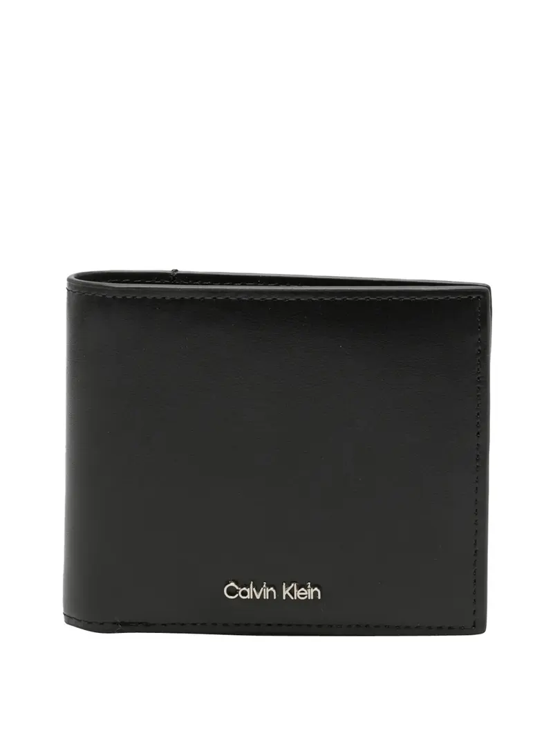 Calvin Klein Portafoglio Raised Bill Fold - Nero