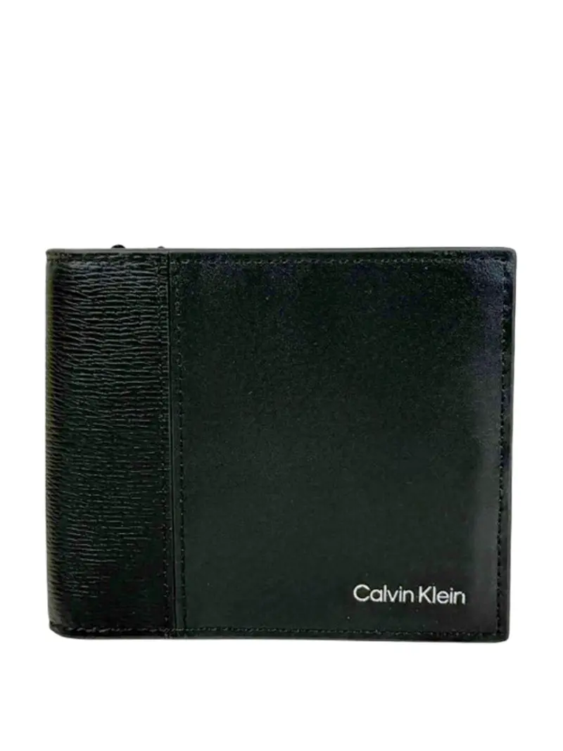 Calvin Klein Portafoglio Refined Mix - Nero