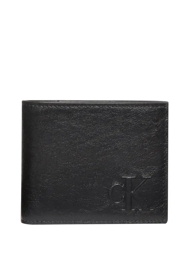 Calvin Klein Portafoglio Sculpted Impression Billfold - Nero