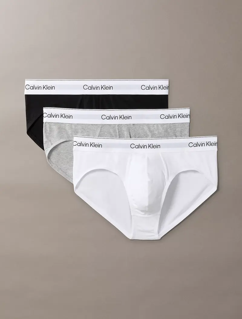 Calvin Klein Slip Cotton Stretch (Confezione da 3)