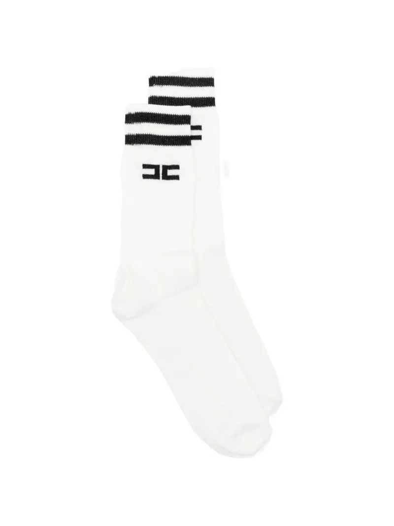 Calze bianco/nero per bambina