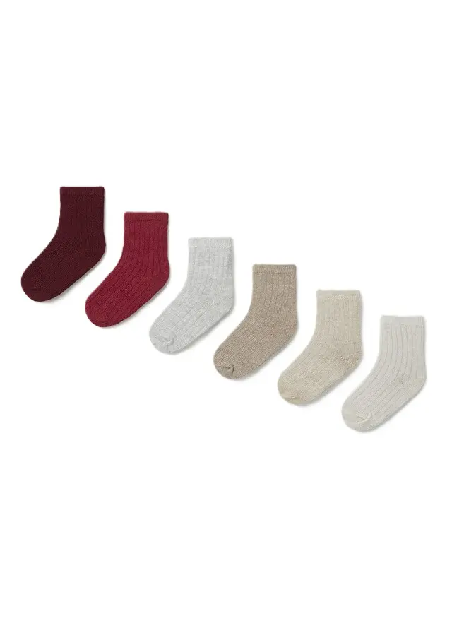 Calze multicolor per neonato