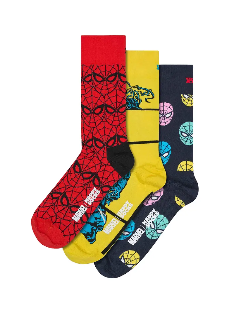 Calzini Happy Socks Marvel Spider Man 3-Pack - Multi
