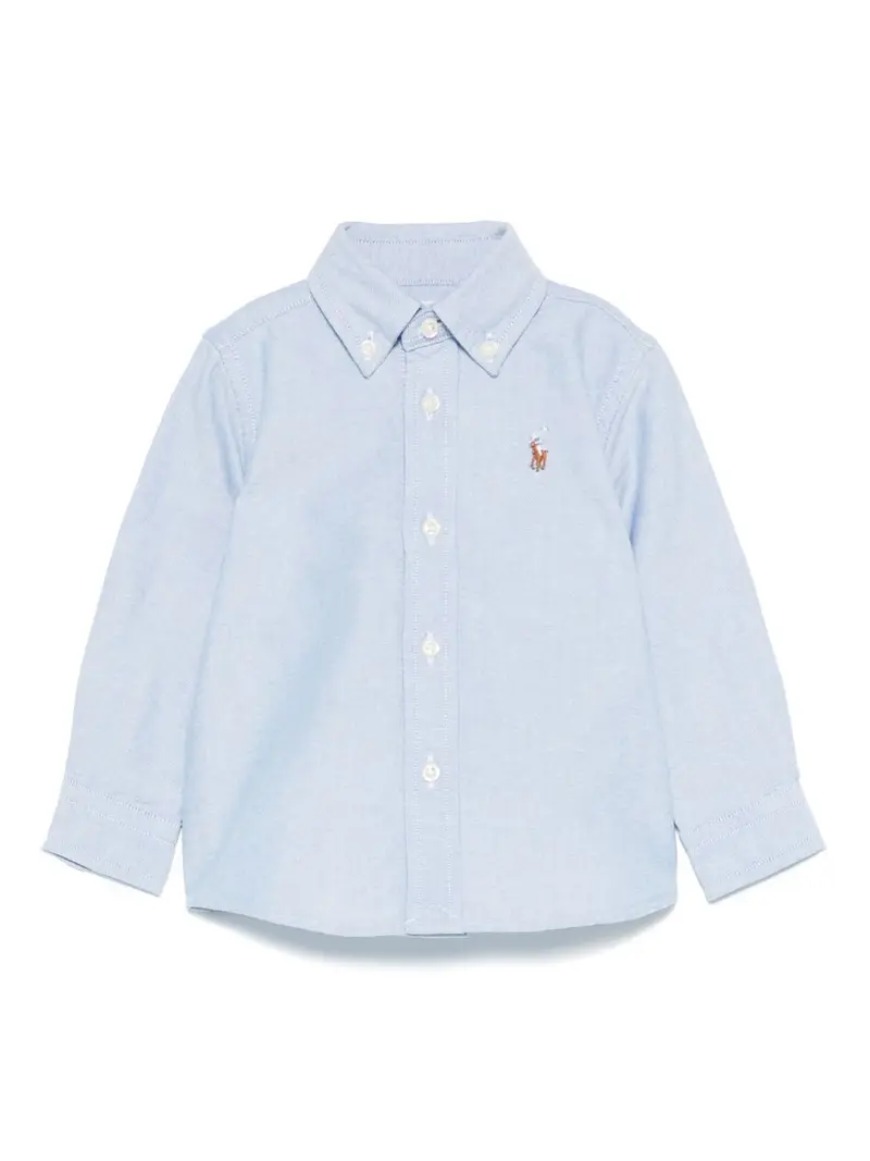 Camicia azzurra per neonato