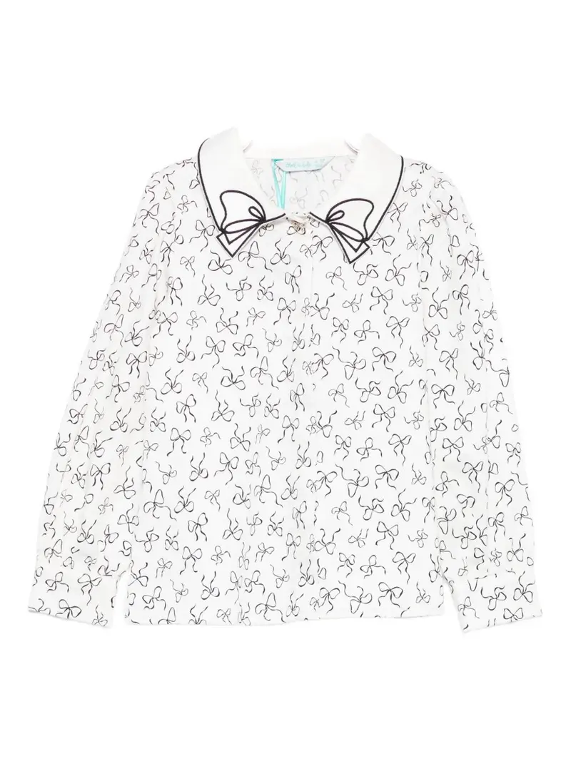 Camicia bianca per bambina