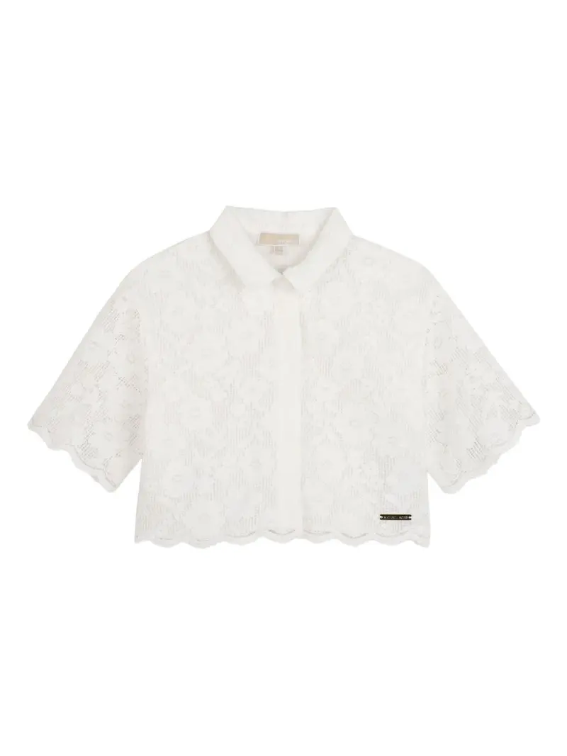 Camicia bianca per bambina