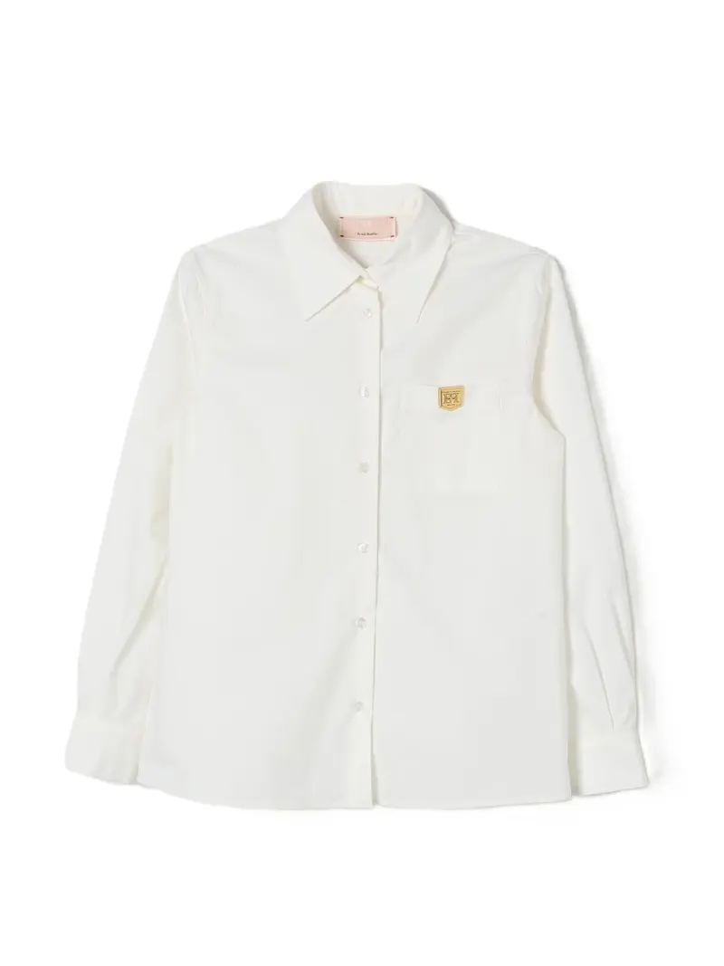 Camicia bianca per bambina