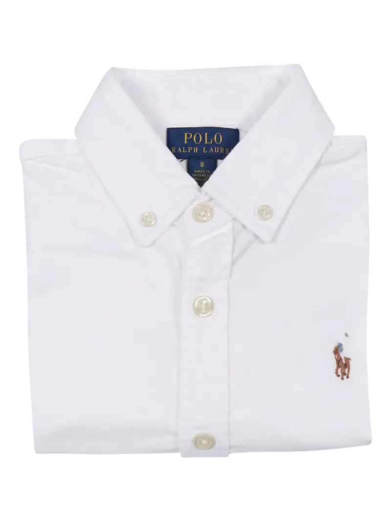 Camicia bianca per bamina