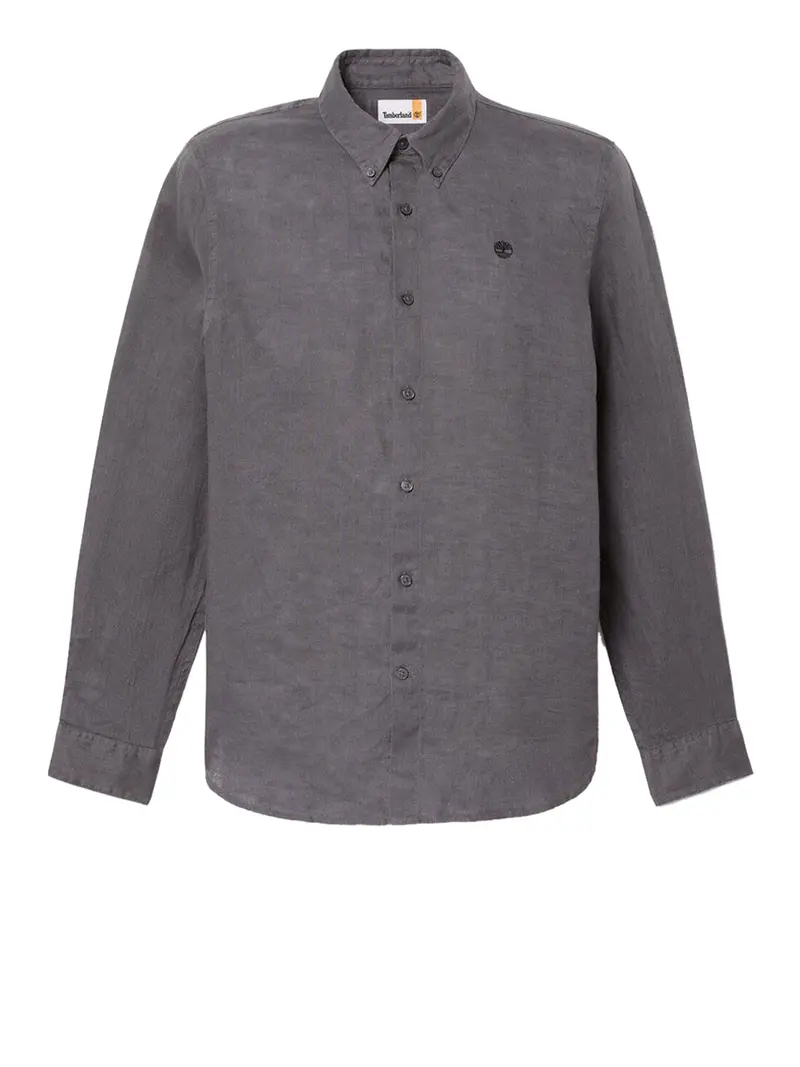 Camicia Casual Mill Brook Linen Timberland - Grigio