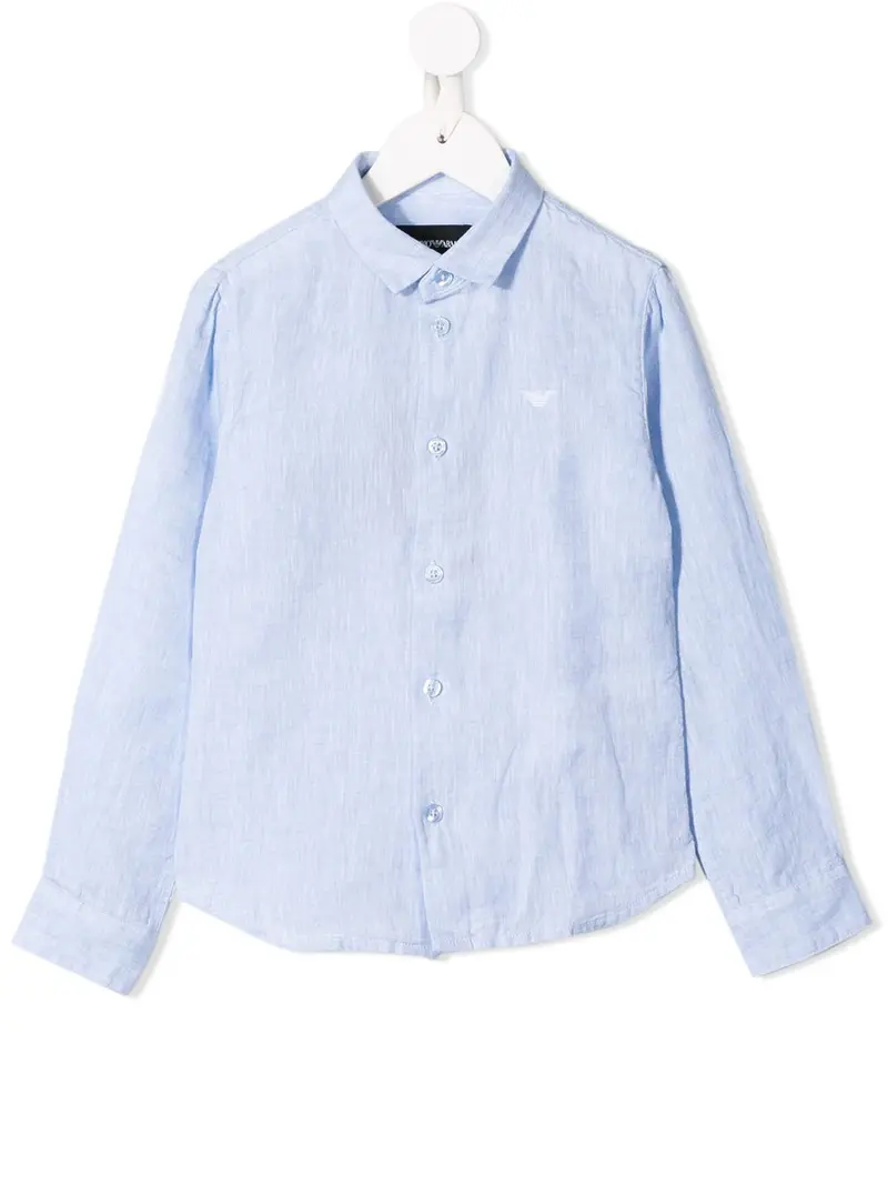 Camicia celeste per bambino
