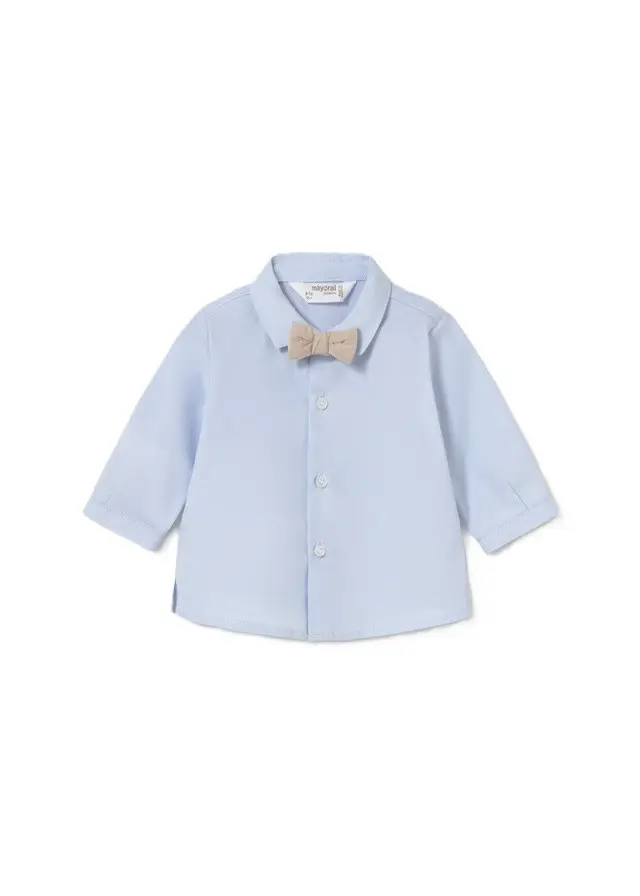 Camicia celeste per neonato