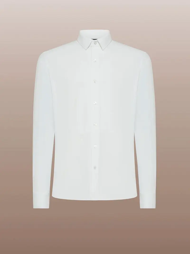 camicia collo open