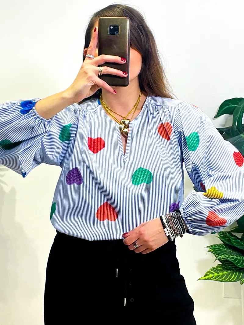 Camicia Cuori