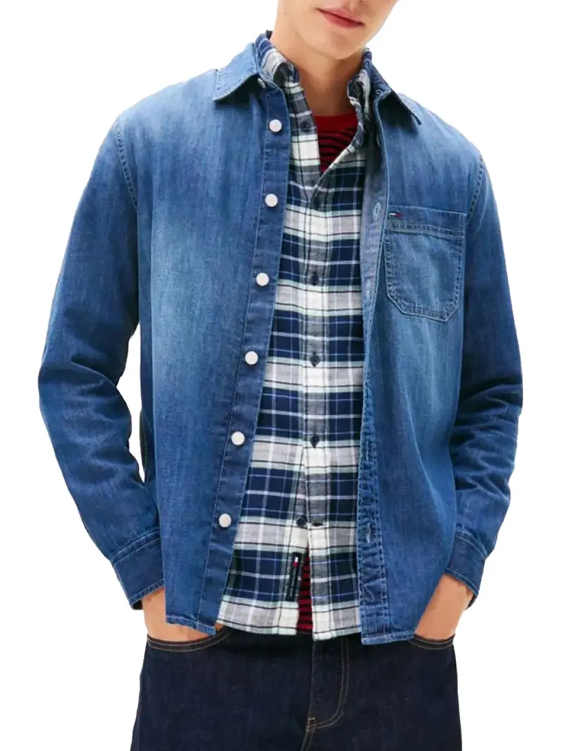 Camicia Denim Tommy Hilfiger Regular Fit - Denim