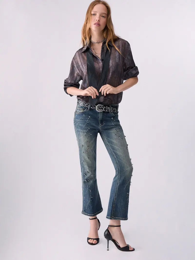 Camicia Donna LIU JO BLUE DENIM