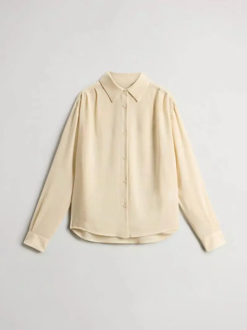 camicia garzata