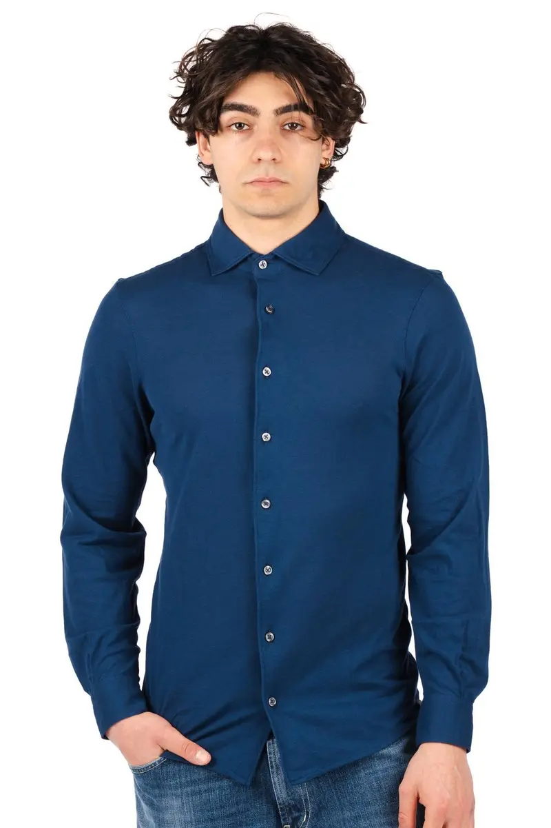 Camicia in jersey di maglia