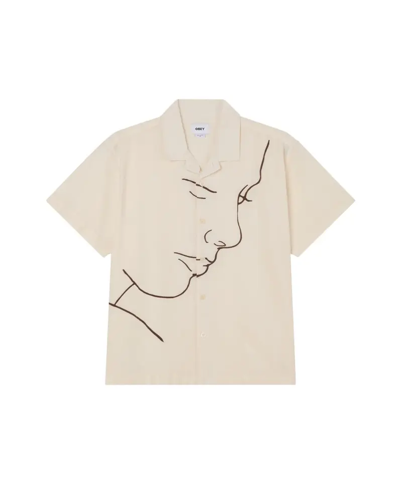 Camicia in lino maniche corte