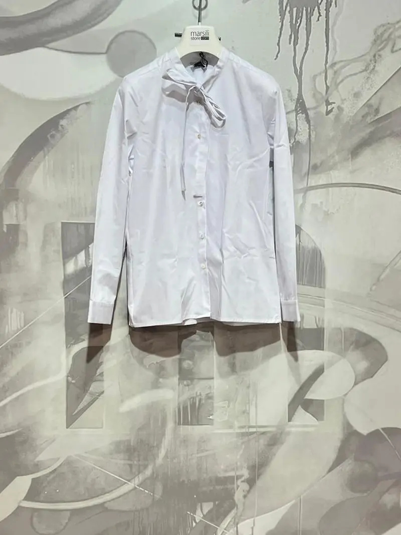 camicia in spigato