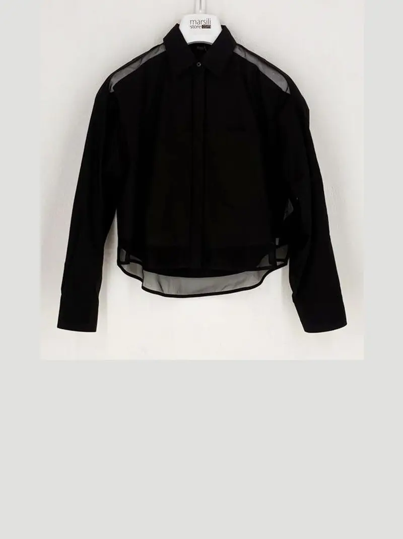 camicia inserti in voile