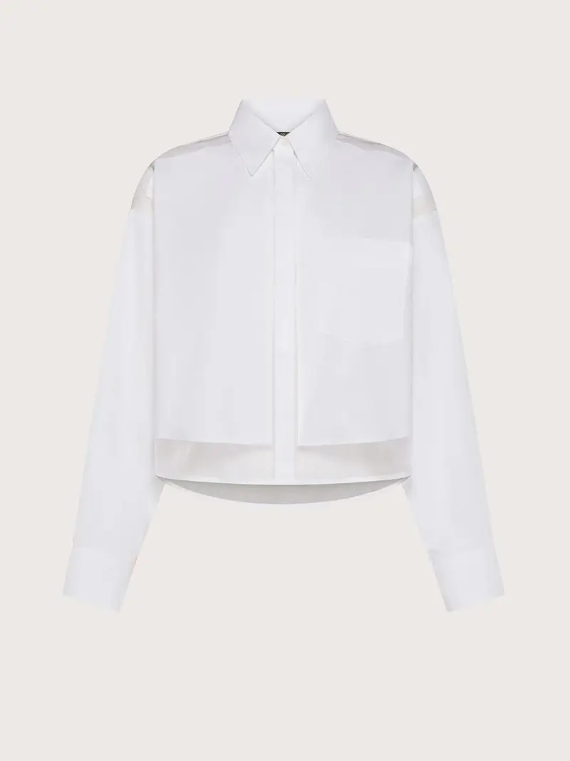 camicia inserti in voile