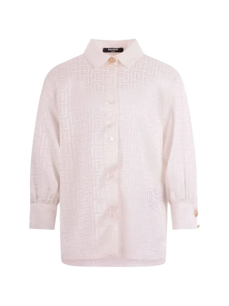 Camicia ivory per bambino