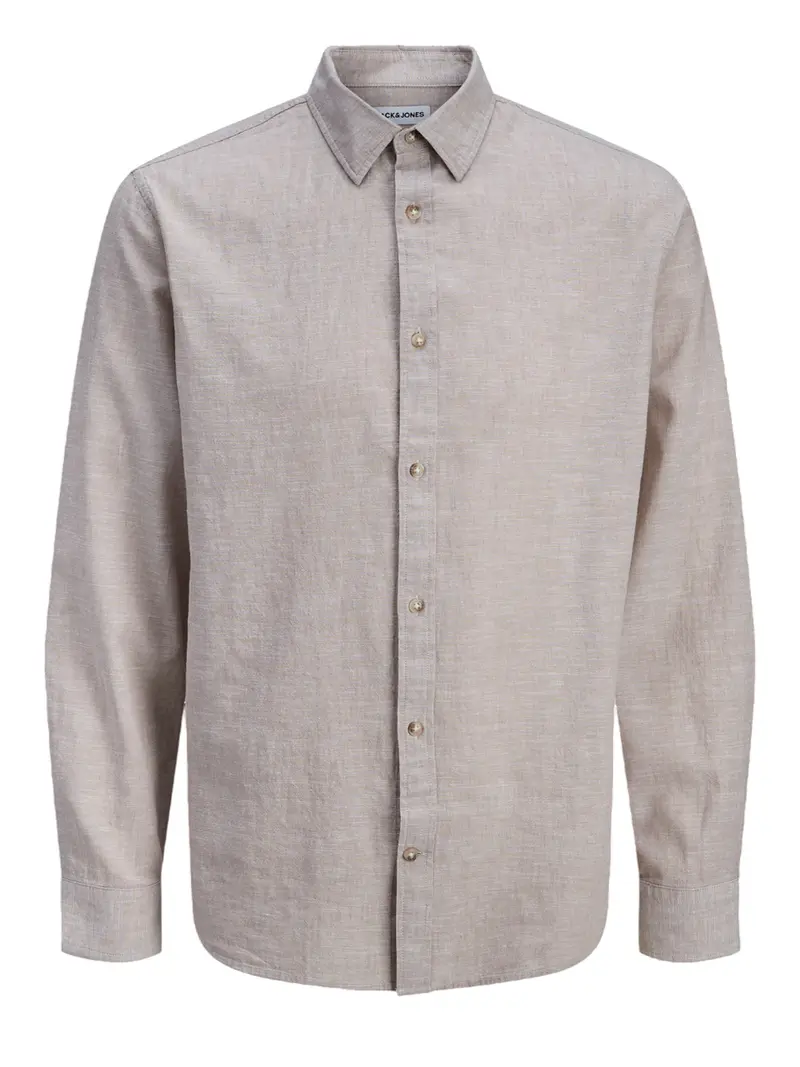 Camicia Jack&Jones Regular Fit - Tortora