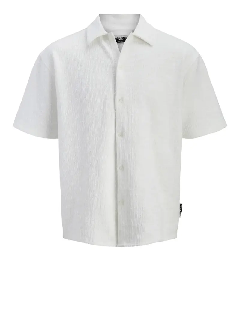 Camicia Jcobreeze Texture Jack&Jones - Bianco