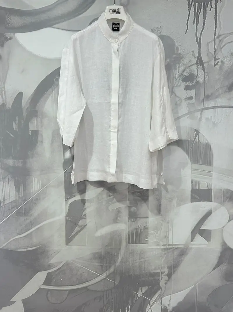 camicia manica aperta