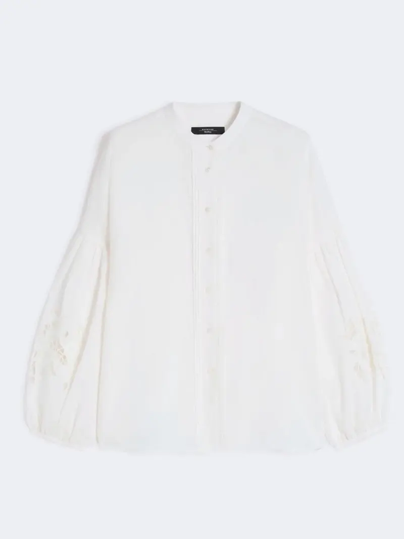 camicia manica san gallo