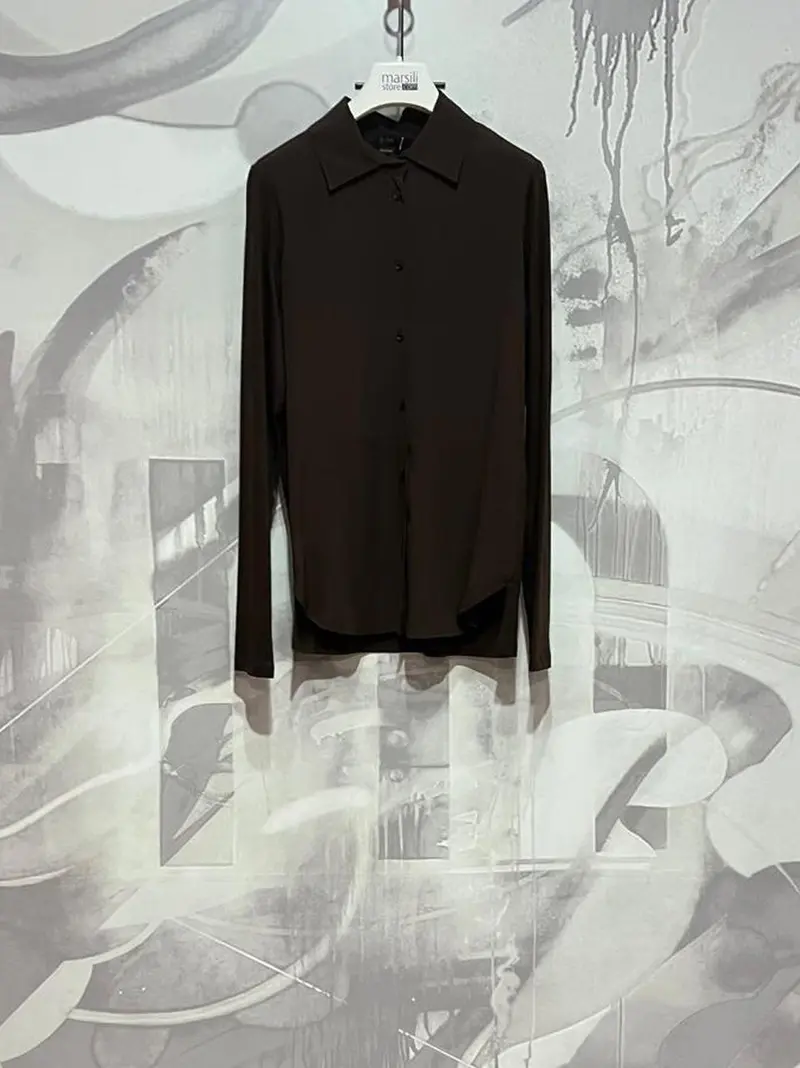 camicia mix jersey