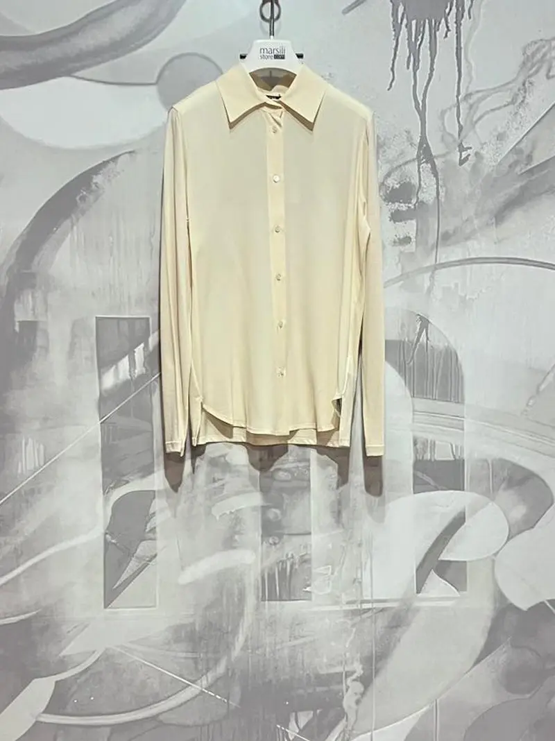 camicia mix jersey