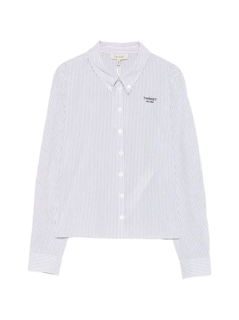 Camicia off white per bambina