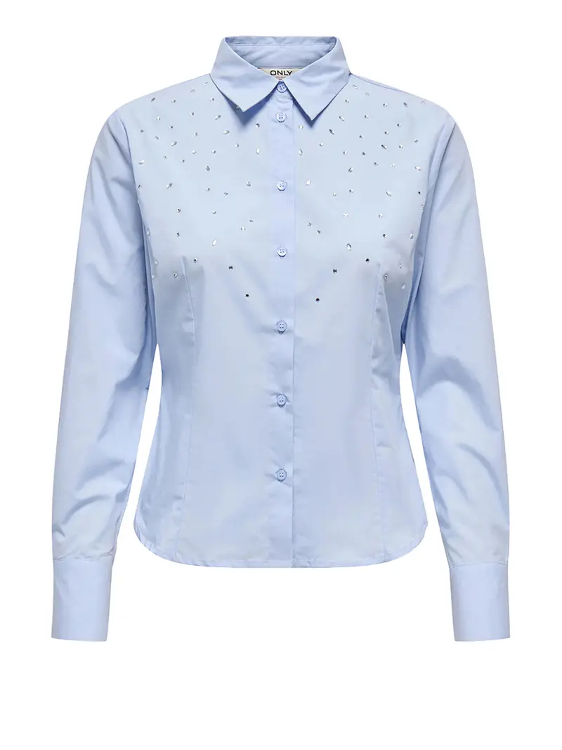 Camicia Only Onlevora Aida - Azzurro