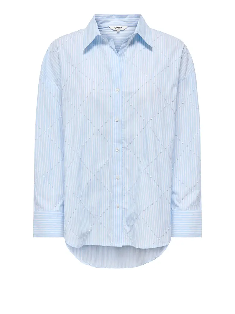 Camicia Only Onlzelena - Celeste