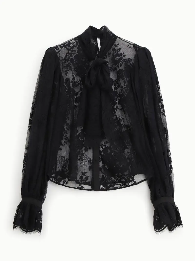 camicia pizzo