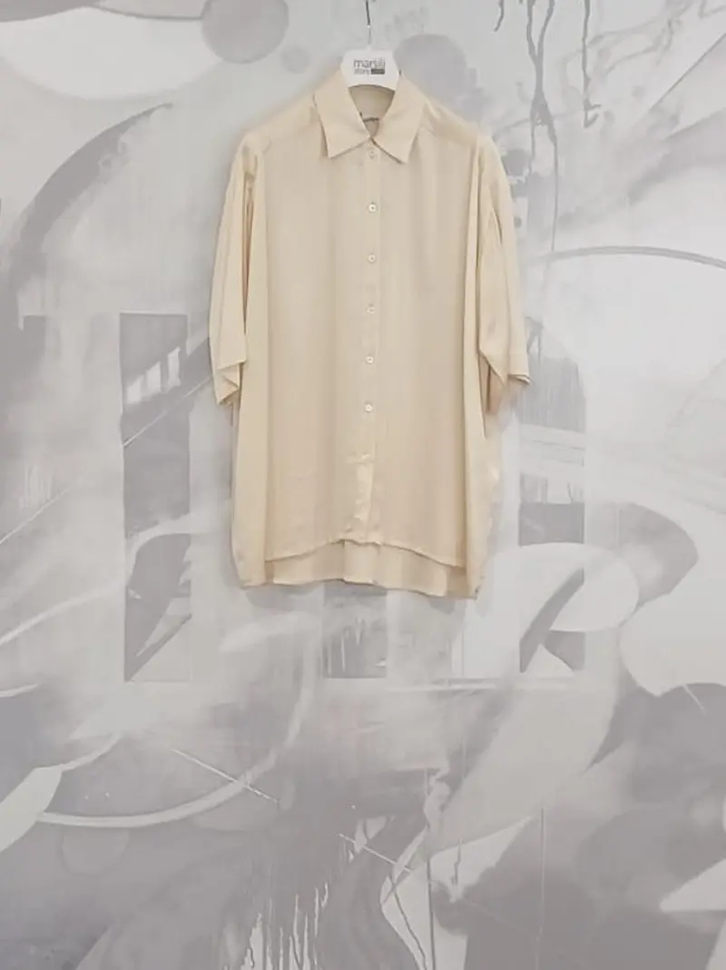 camicia raso viscosa