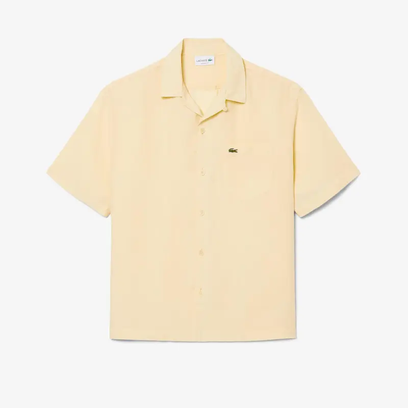 Camicia relaxed fit in lino