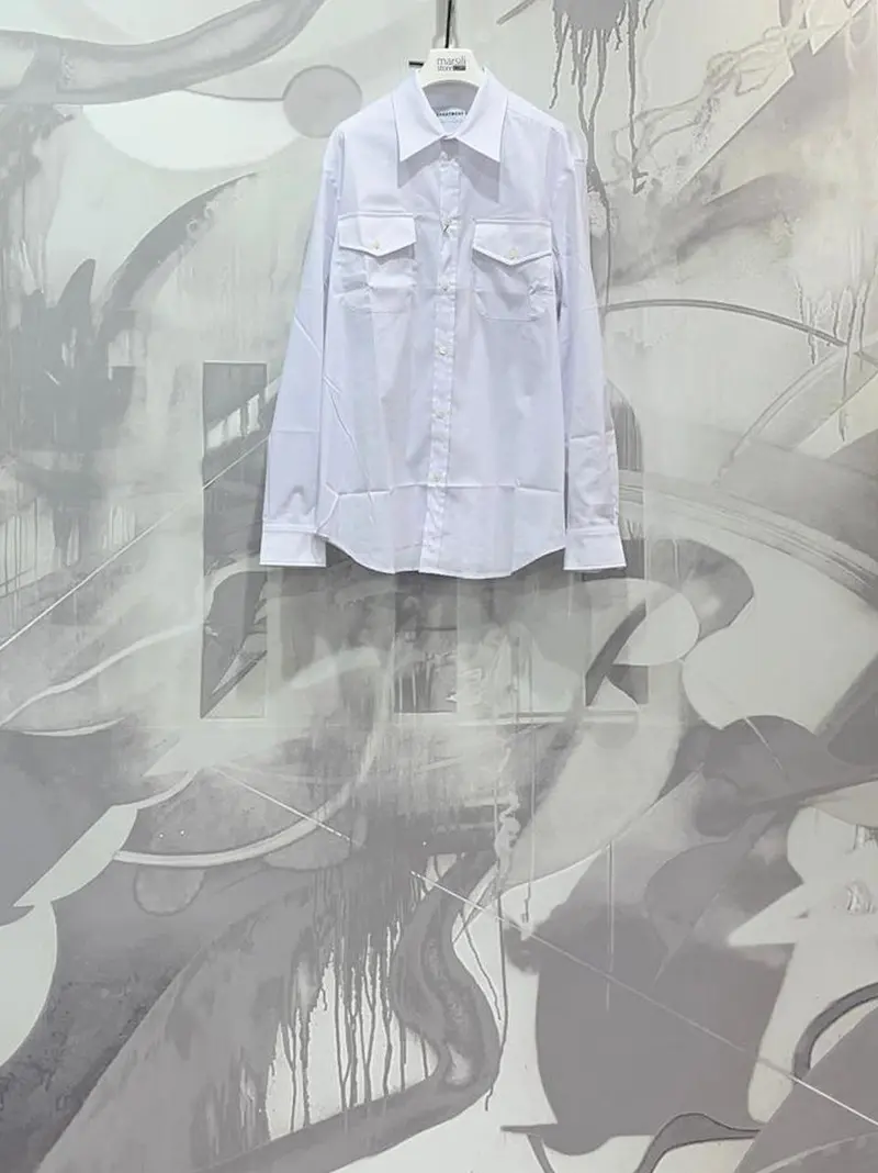 camicia relaxed stretch