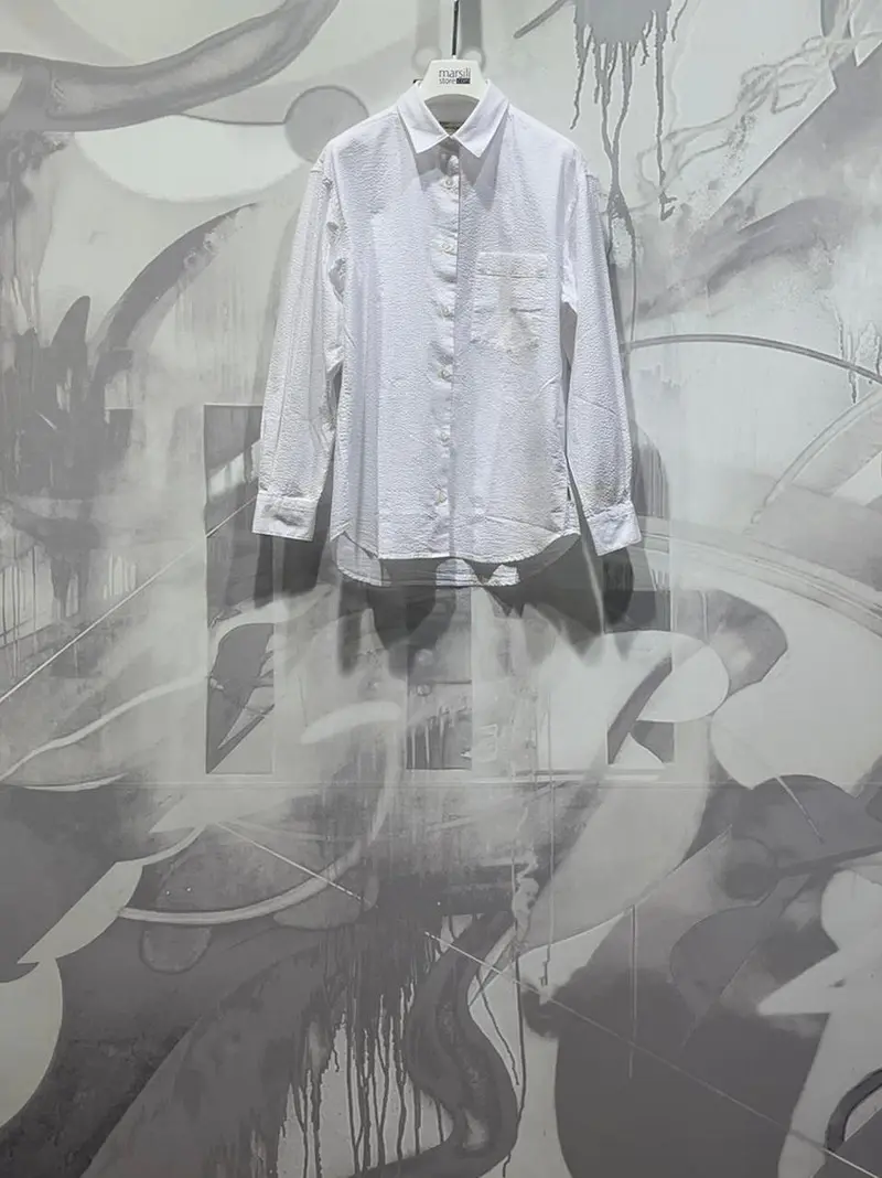 camicia seersucker