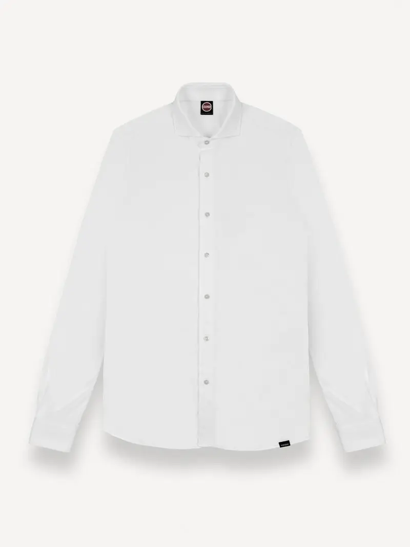 camicia slim jersey