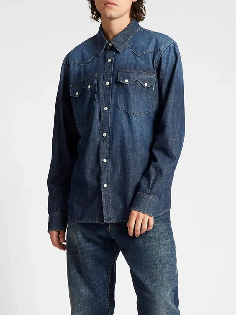 camicia tex denim