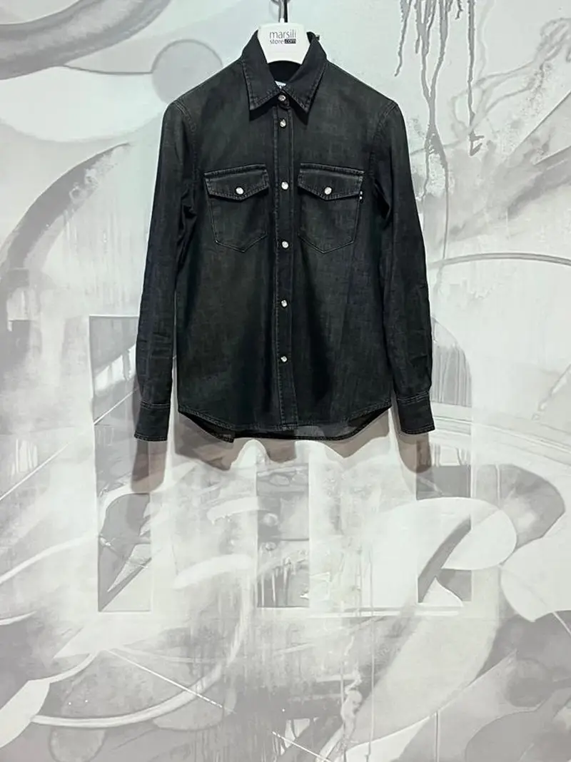 camicia tex denim